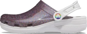 Crocs Unisex-Adult Classic Translucent Glitter Clog