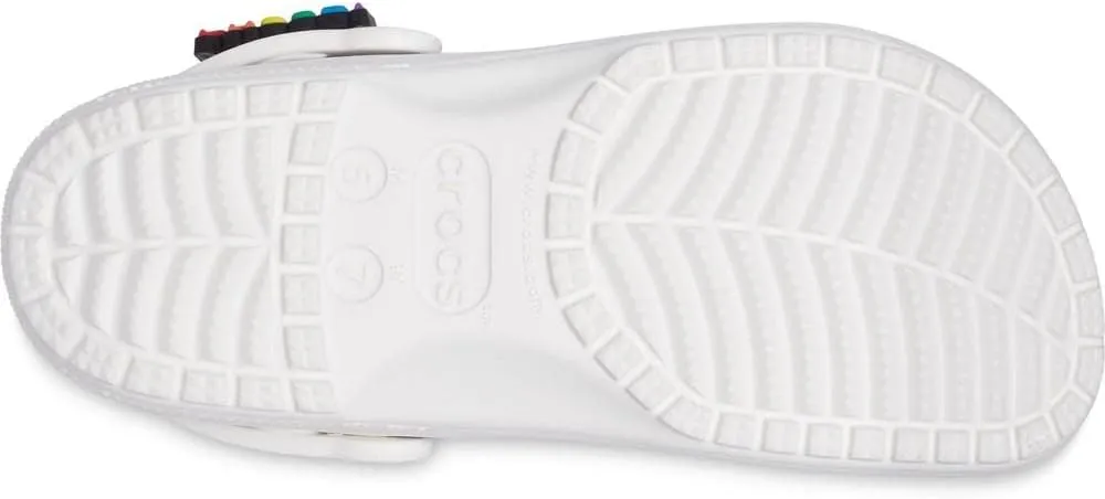 Crocs Unisex-Adult Classic Translucent Glitter Clog