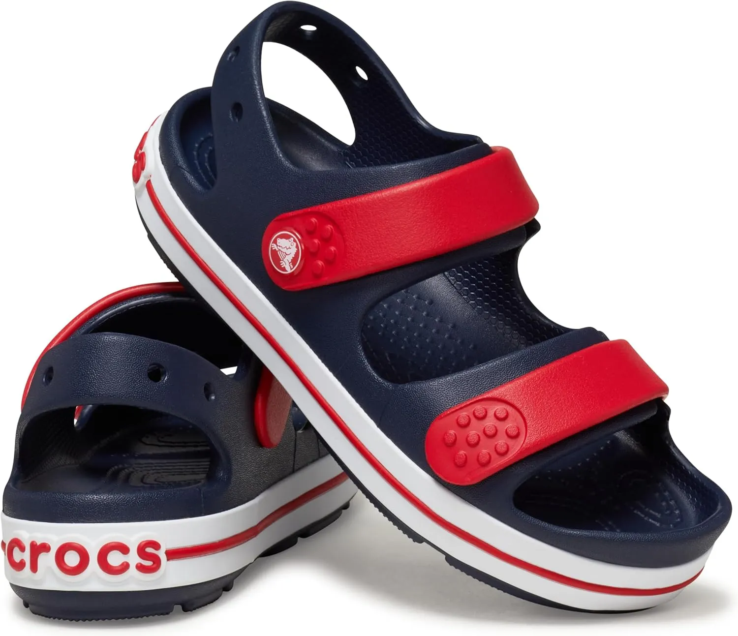 Crocs Unisex-Adult Sporty Crocband Cruiser Sandal K Nv/Vr