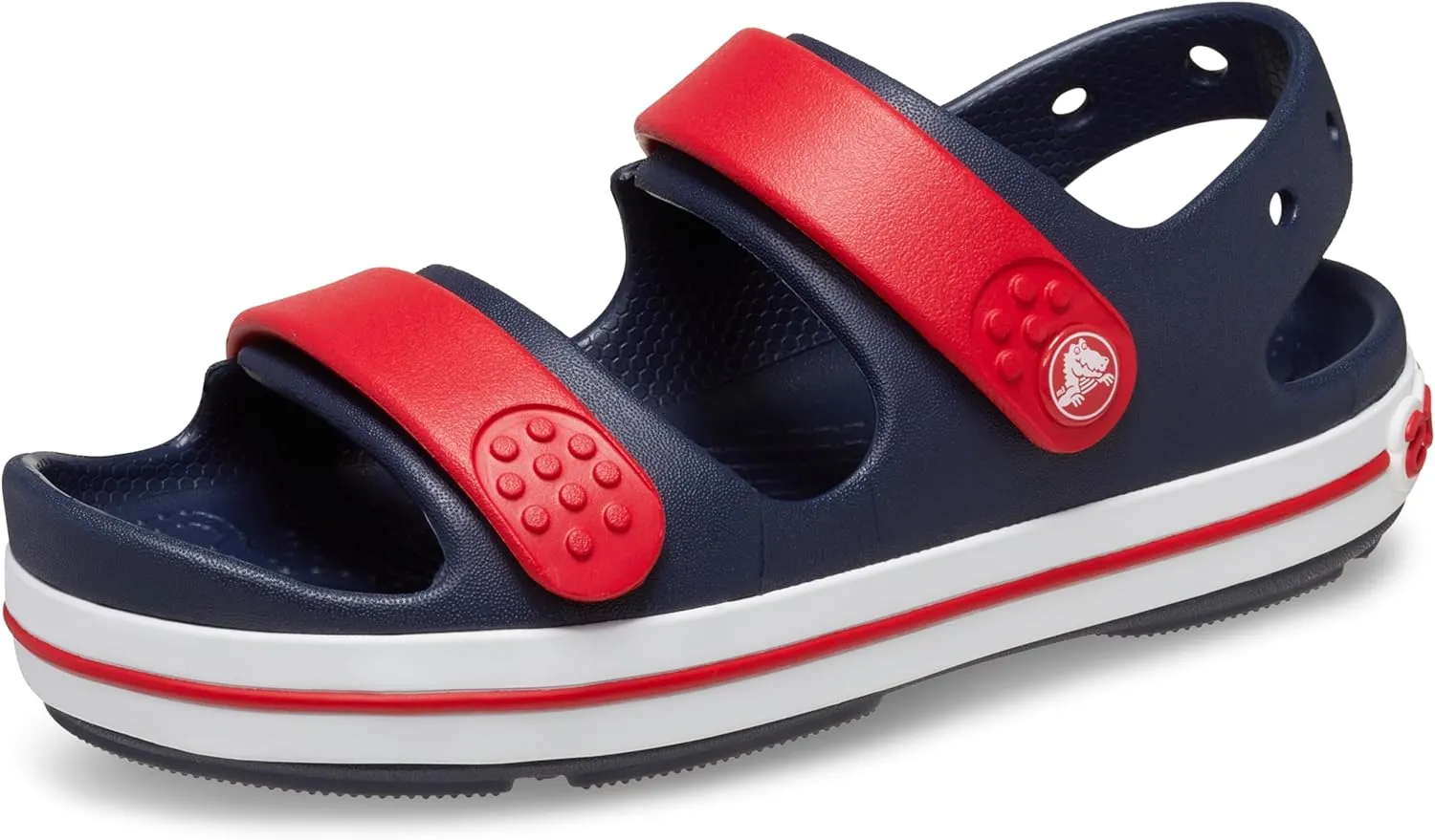 Crocs Unisex-Adult Sporty Crocband Cruiser Sandal K Nv/Vr