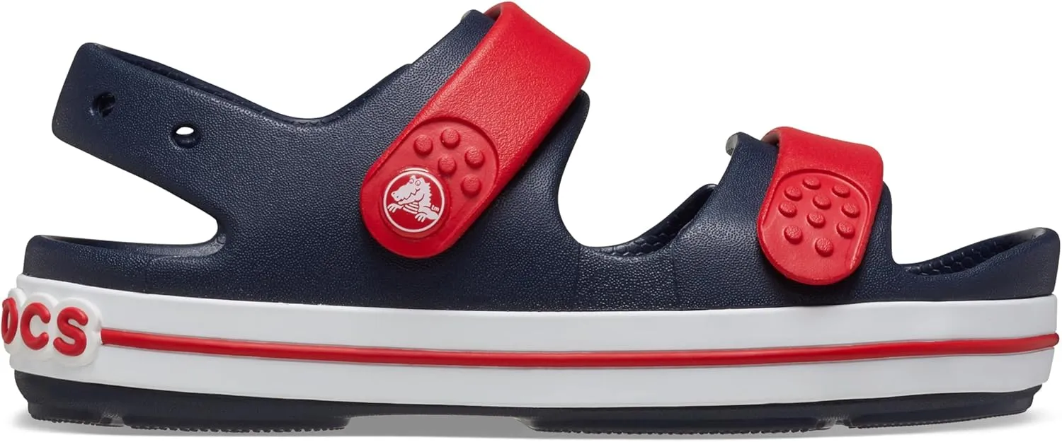 Crocs Unisex-Adult Sporty Crocband Cruiser Sandal K Nv/Vr