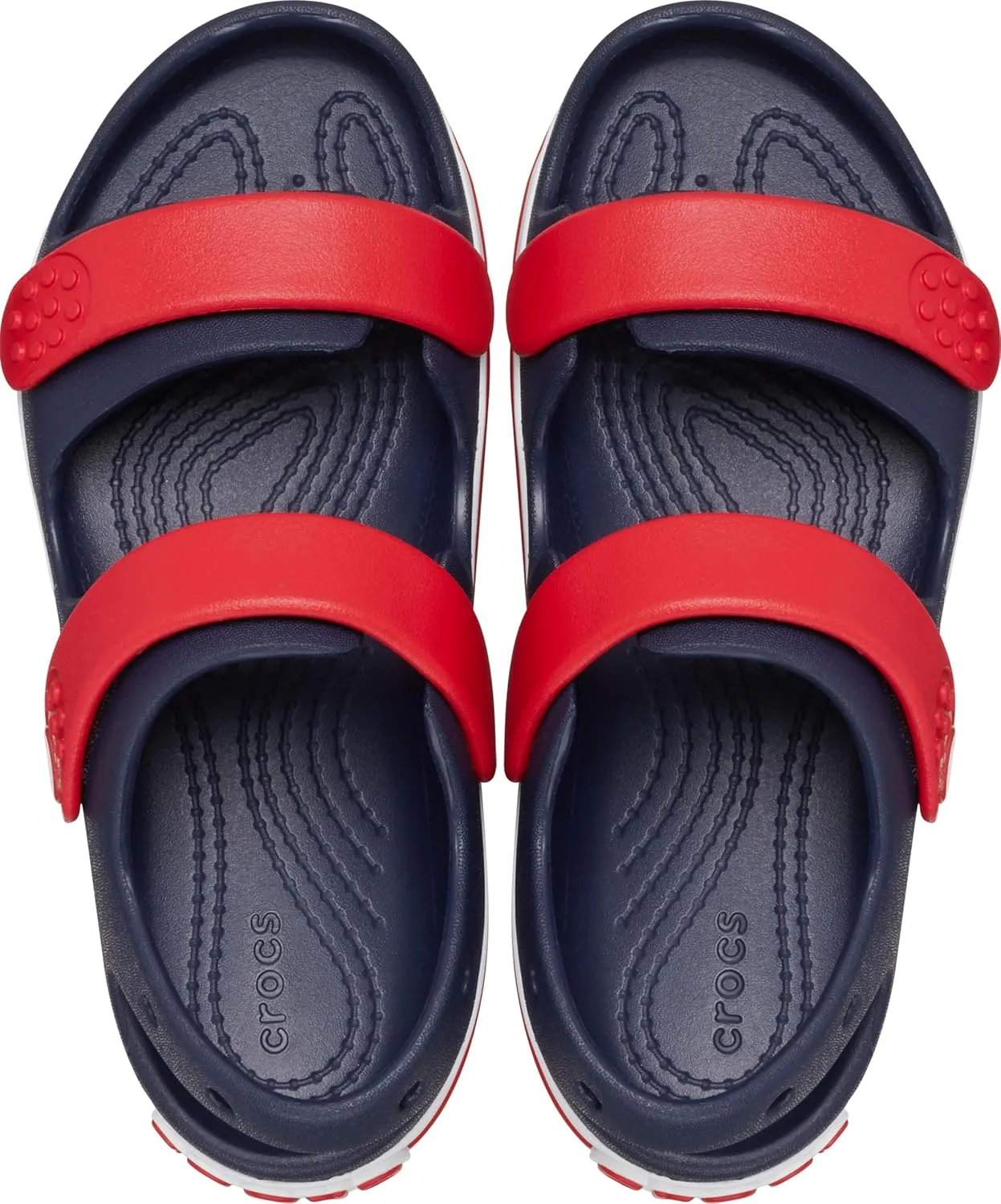 Crocs Unisex-Adult Sporty Crocband Cruiser Sandal K Nv/Vr