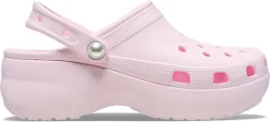 Crocs Women's Classic Platform Pearl Clog