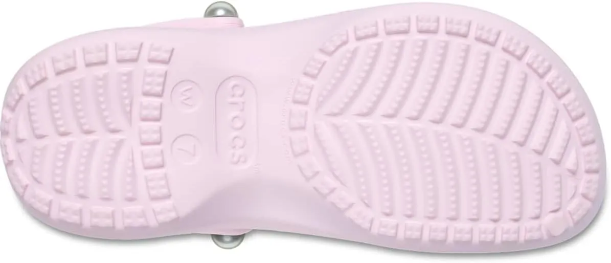 Crocs Women's Classic Platform Pearl Clog
