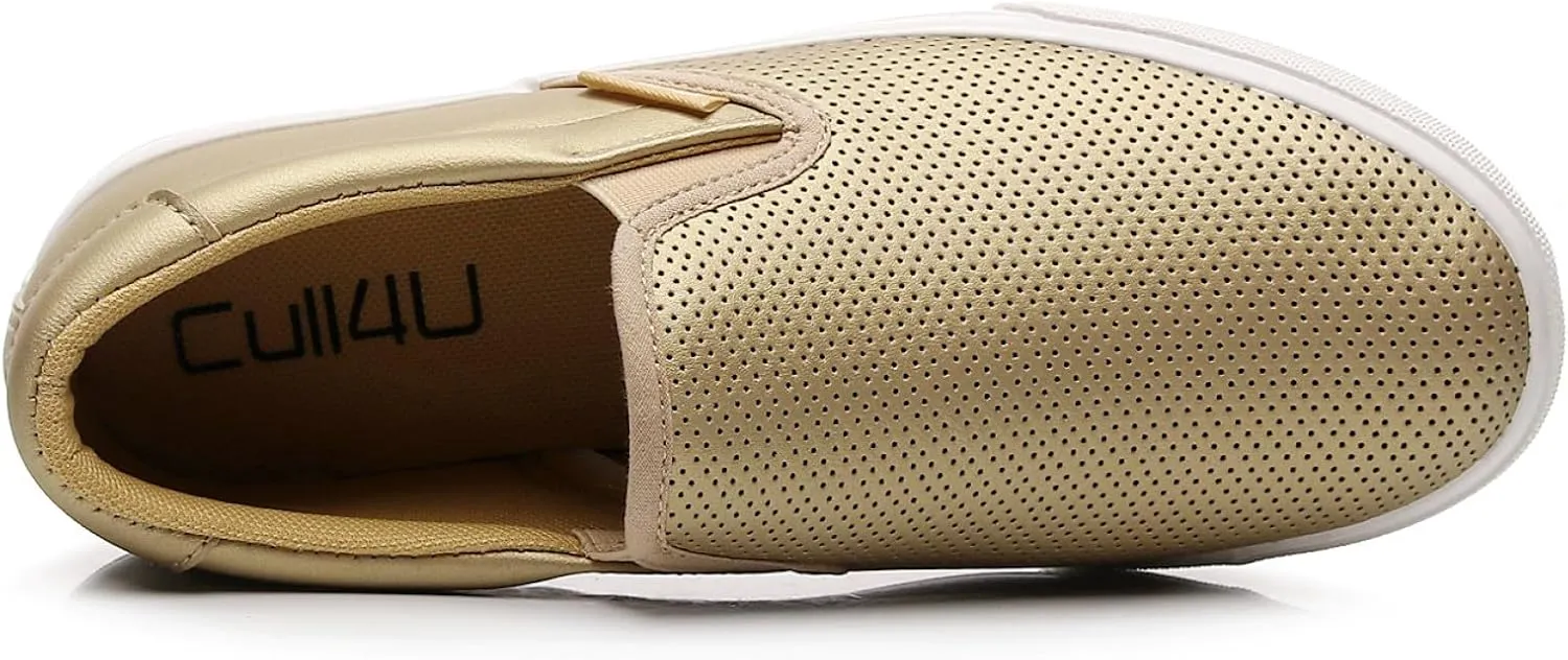Cull4U Women's Breathable Slip On Loafer Shoes
