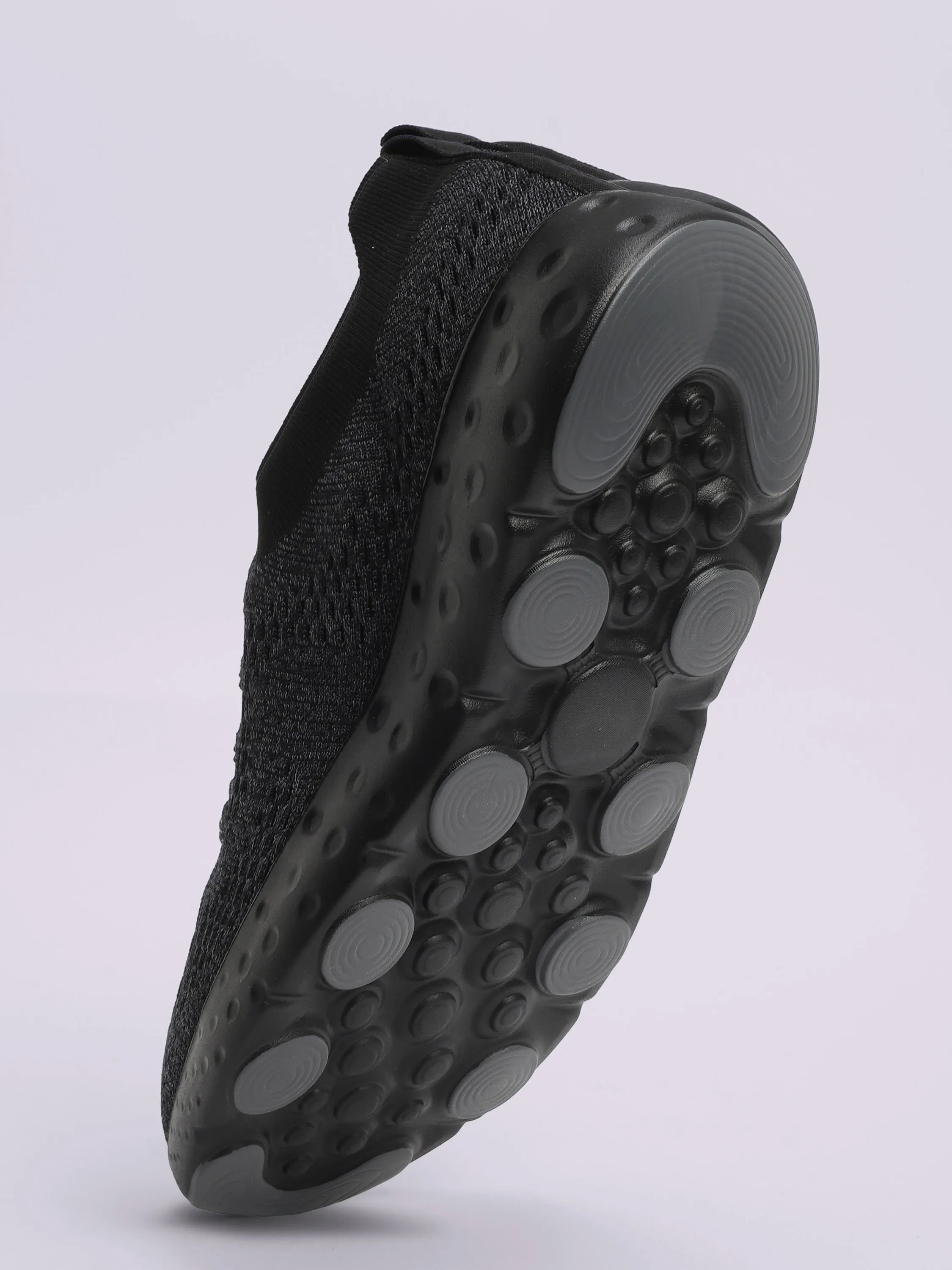 cult EZ  Plush Men's Walking Shoes - Black/Grey