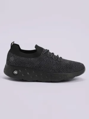 cult EZ  Plush Men's Walking Shoes - Black/Grey