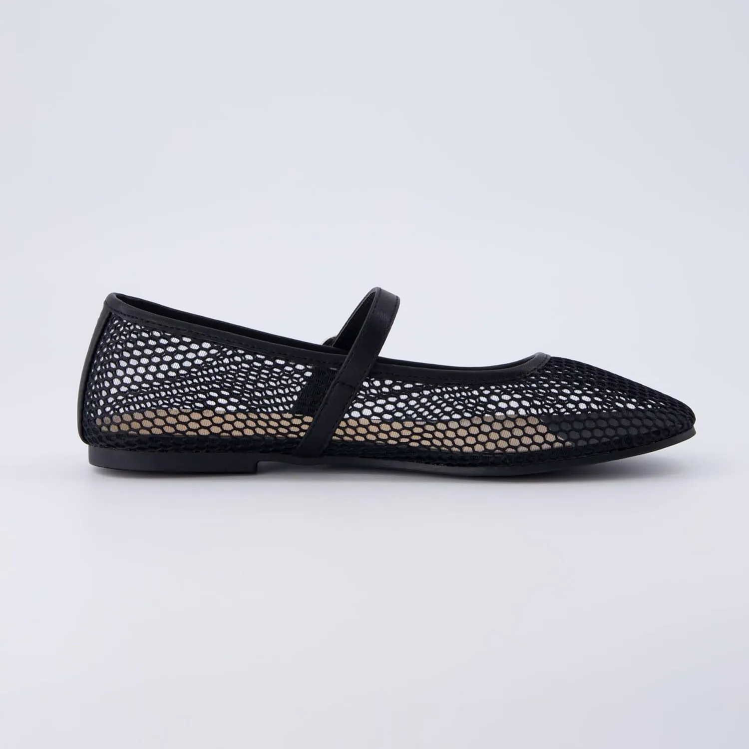 CUSHIONAIRE Women's Muse Mesh Flat  Memory Foam and Wide Widths Available