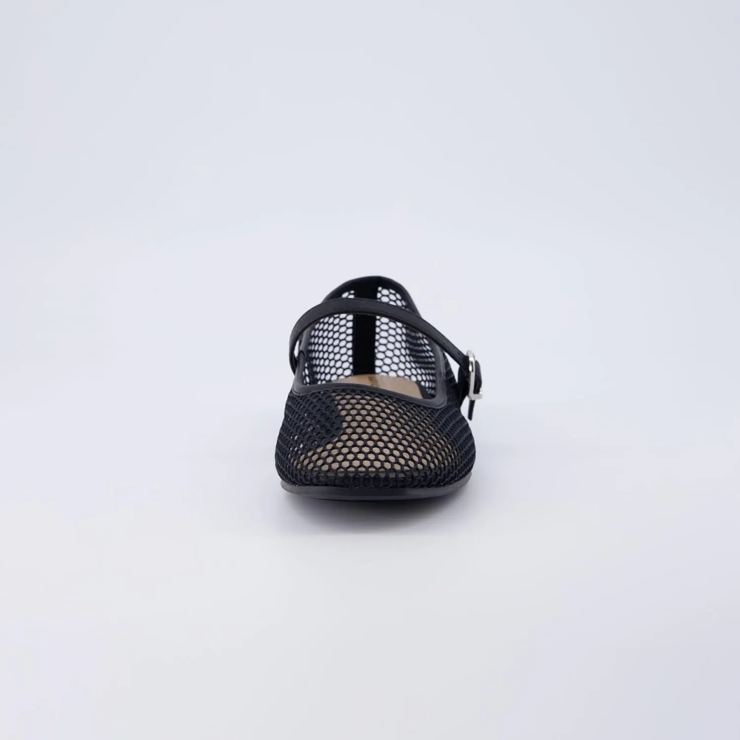 CUSHIONAIRE Women's Muse Mesh Flat  Memory Foam and Wide Widths Available