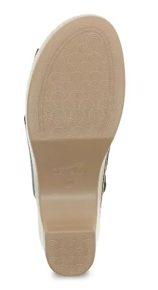 Dansko Black Multi Miri Womens Slide On Sandals 1021-602200