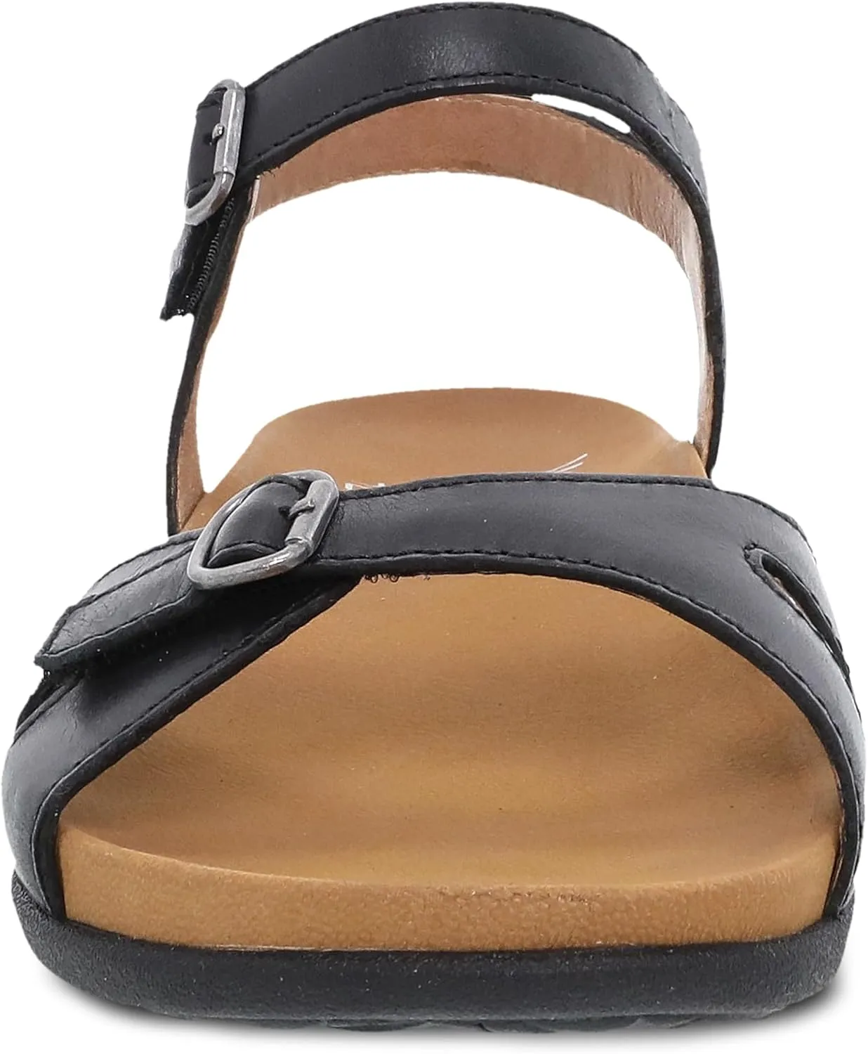 Dansko Judith Adjustable Sandal for Women - Leather Linings and Uppers for All-Day Comfort - Dual-Density EVA Footbed and Lightweight Rubber Outsole for Long-Lasting Wear