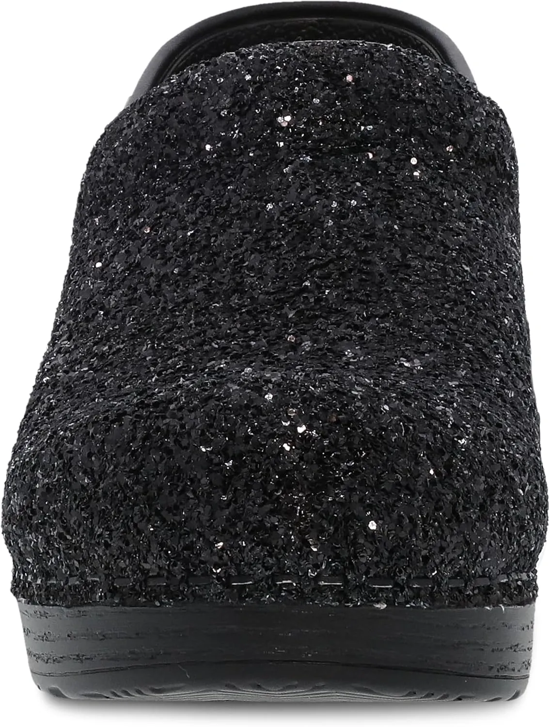 Dansko Professional Glitter Slip-On Clogs for Women - Rocker Sole and Arch Support for Comfort - Shiny and Stylish Glitter Uppers