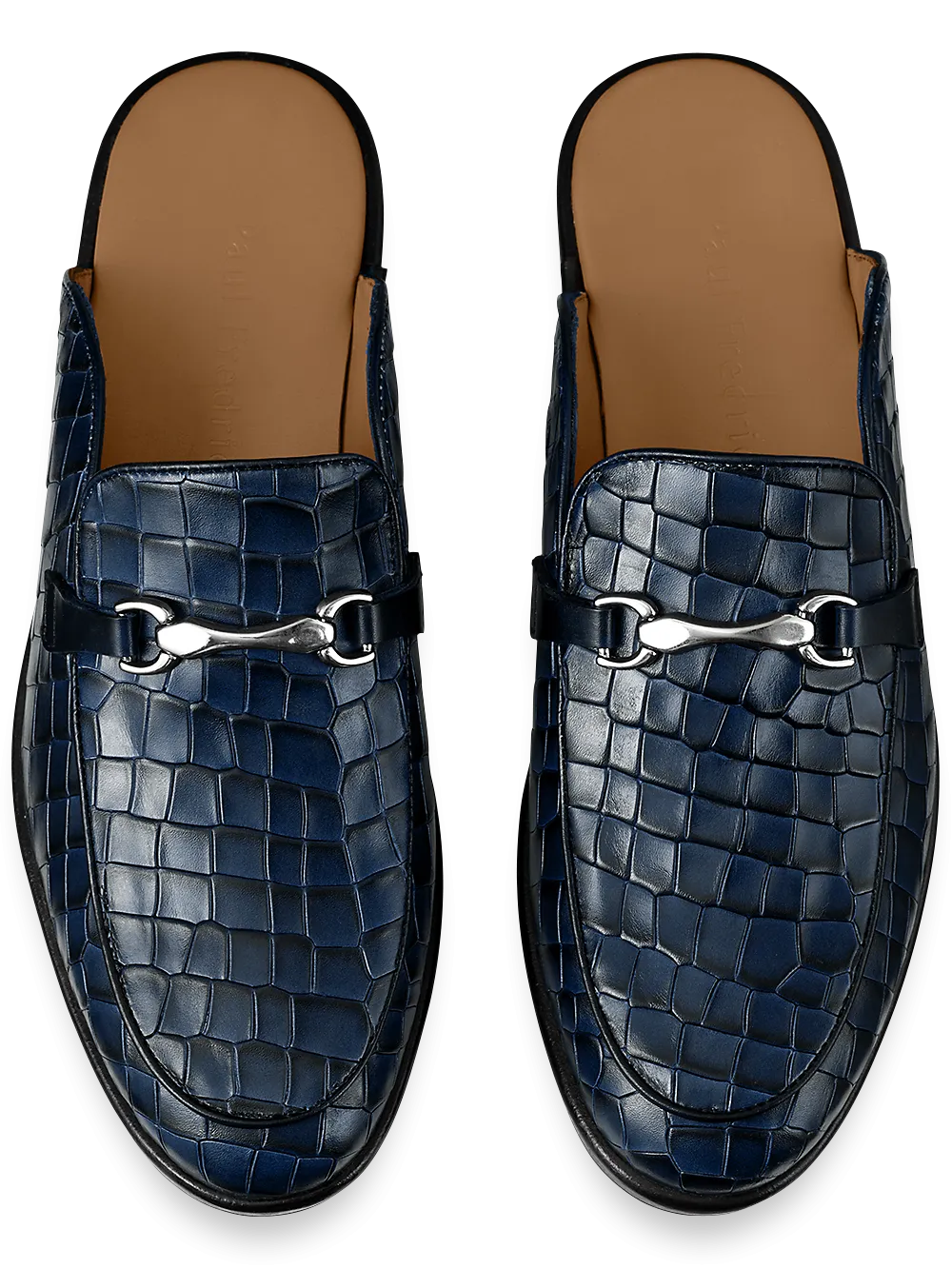 Darren Backless Loafer - Navy