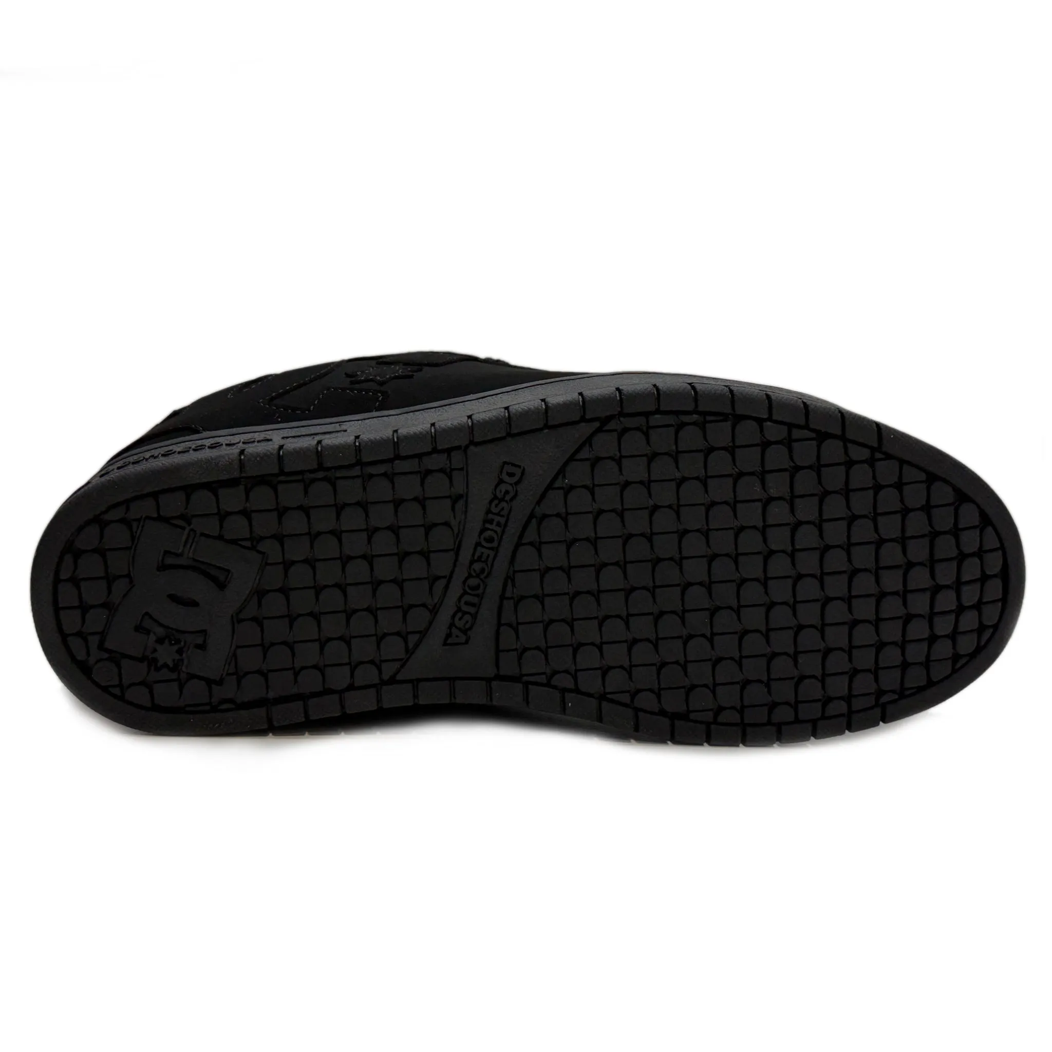 DC SHOES COURT GRAFFIK  BLACK BLACK BLACK TRAINERS