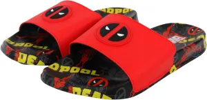 Deadpool Soccer Slide for Men, Boys