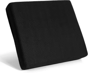 Detiblue Memory Foam Seat Cushion - High Density Sponge Chair Pad for Office Chair, Wheelchair, Car Seat, Computer Chair, Breathable, with Washable Cover, Relief Long Sitting Pain, 18x16x3 in
