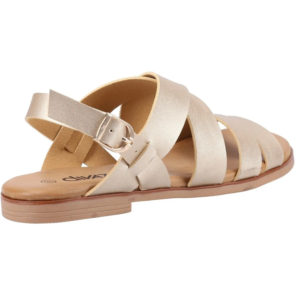 Divaz Sienna Ladies Vegan-Friendly Summer Sandals