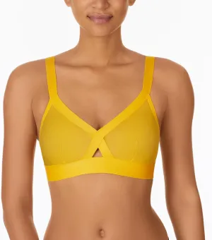 DKNY Women's Sheers Wirefree Softcup Bralette Bra