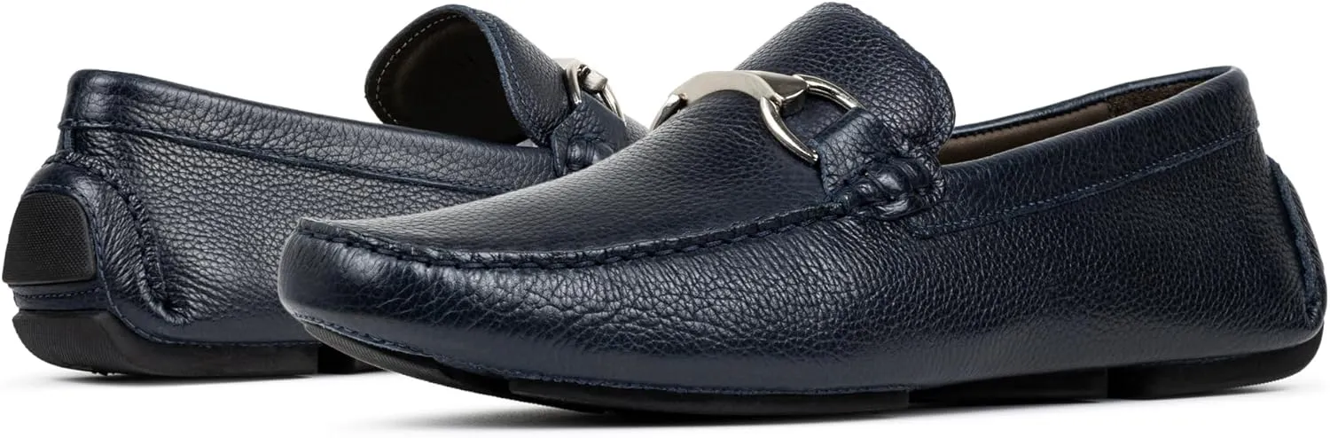 Donald J Pliner Men's Vitali Tumbled Calf Driving Style Loafer