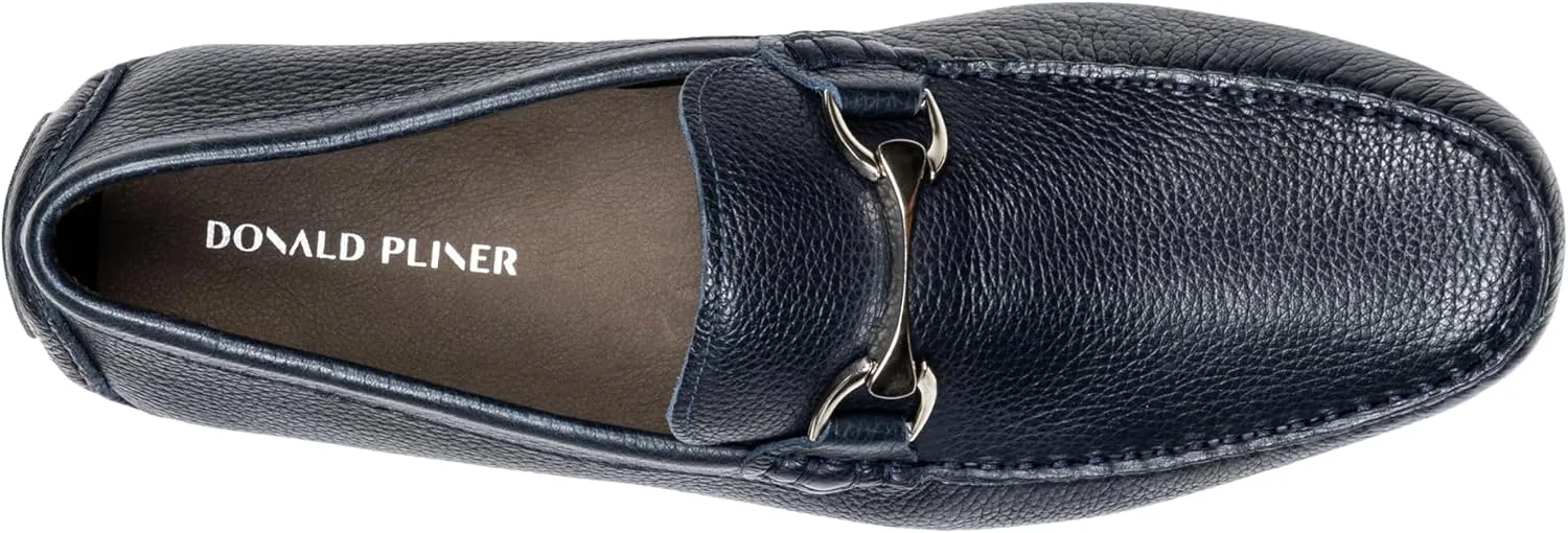 Donald J Pliner Men's Vitali Tumbled Calf Driving Style Loafer