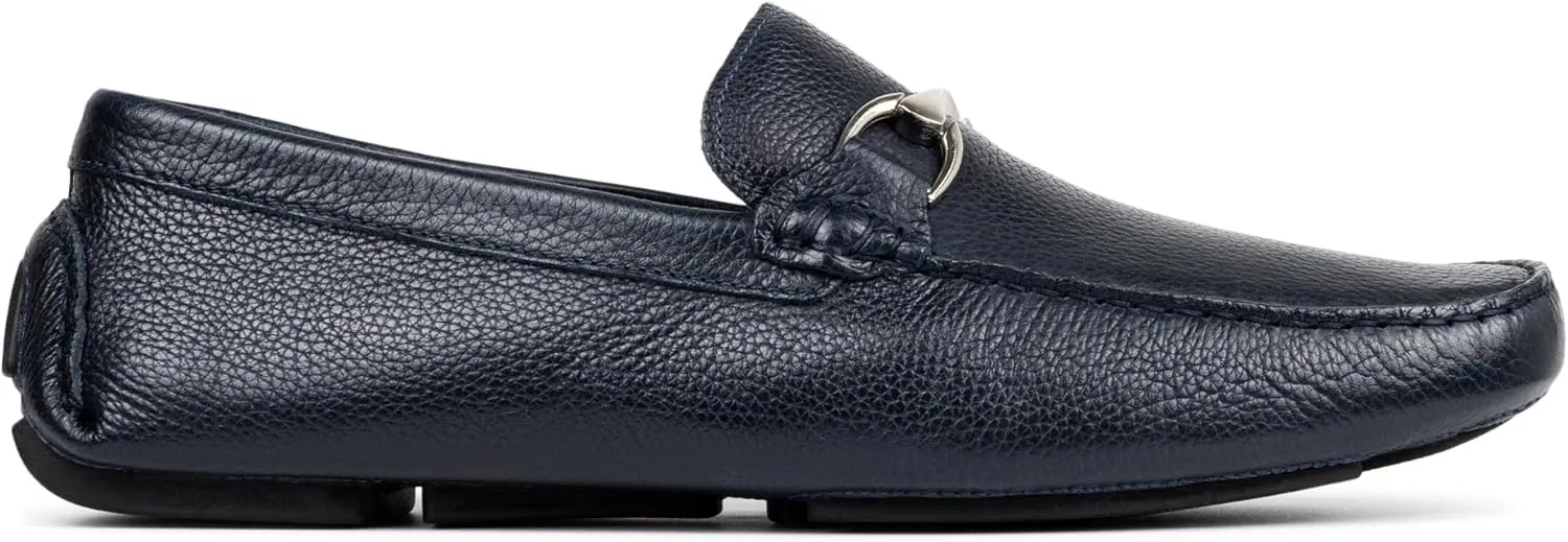 Donald J Pliner Men's Vitali Tumbled Calf Driving Style Loafer
