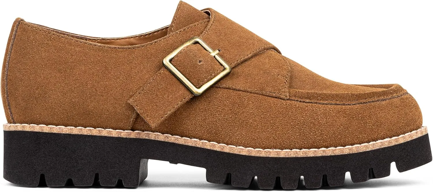 Donald J Pliner Women's Elody Suede Monk-Strap Loafer