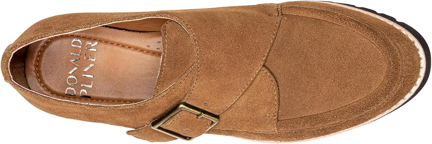 Donald J Pliner Women's Elody Suede Monk-Strap Loafer