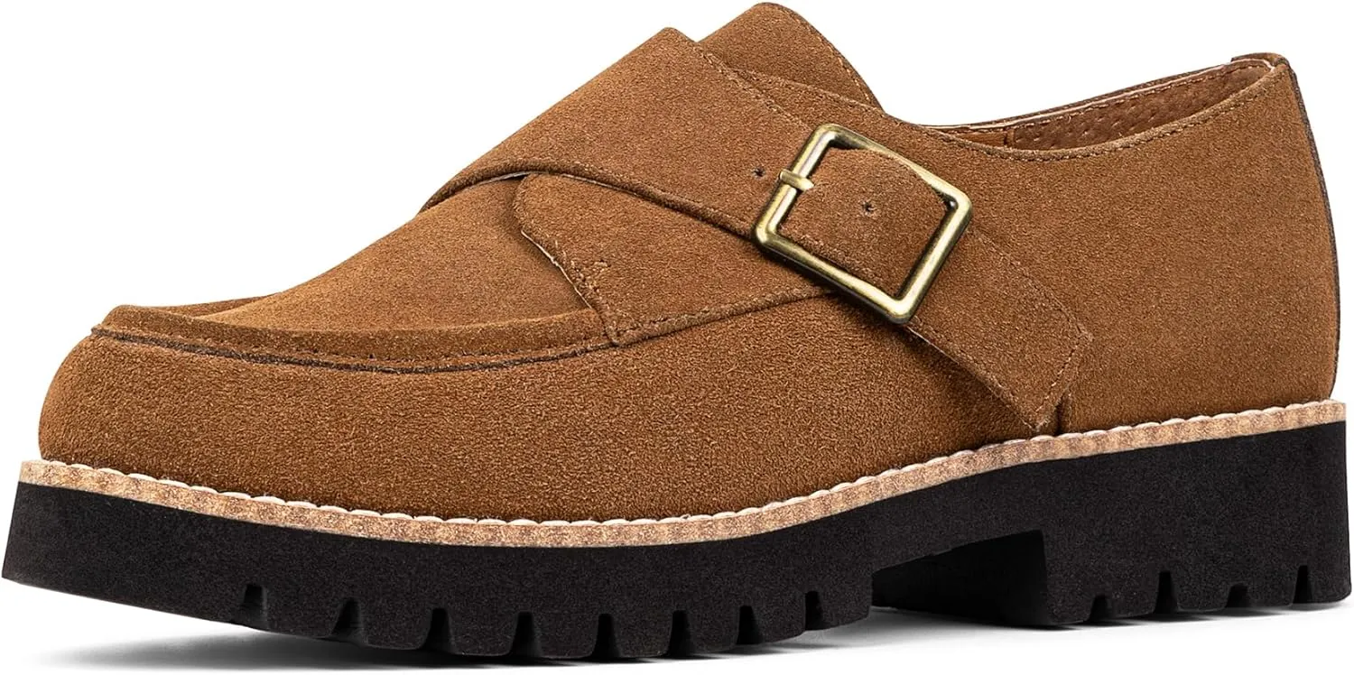 Donald J Pliner Women's Elody Suede Monk-Strap Loafer