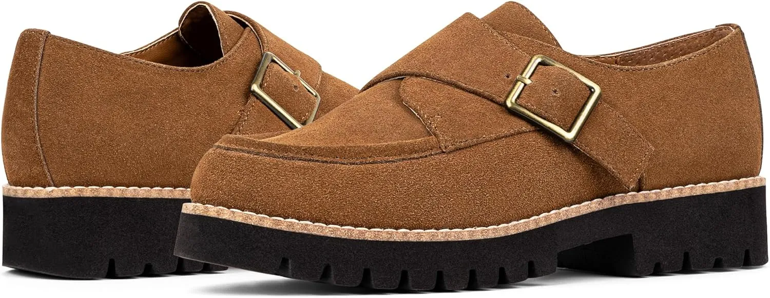 Donald J Pliner Women's Elody Suede Monk-Strap Loafer