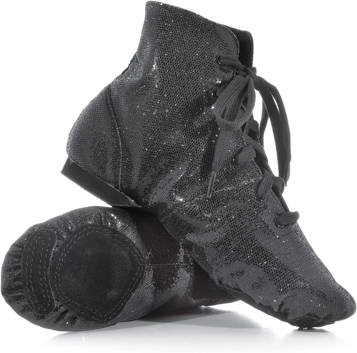 Double Platinum Adult Glitter Jazz Boot