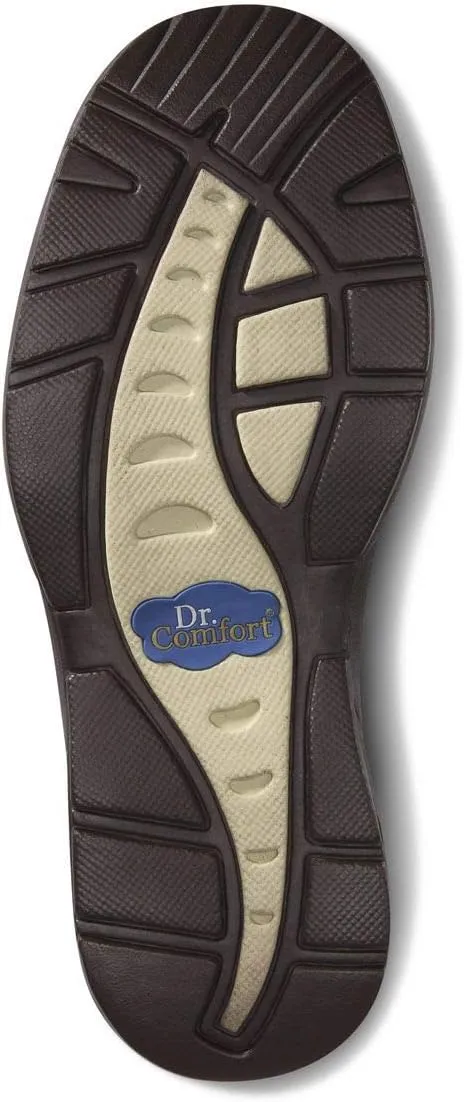 Dr. Comfort Fisherman Men's Therapeutic Diabetic Extra Depth Sandal: Chestnut 11.0 Wide (E/2E)