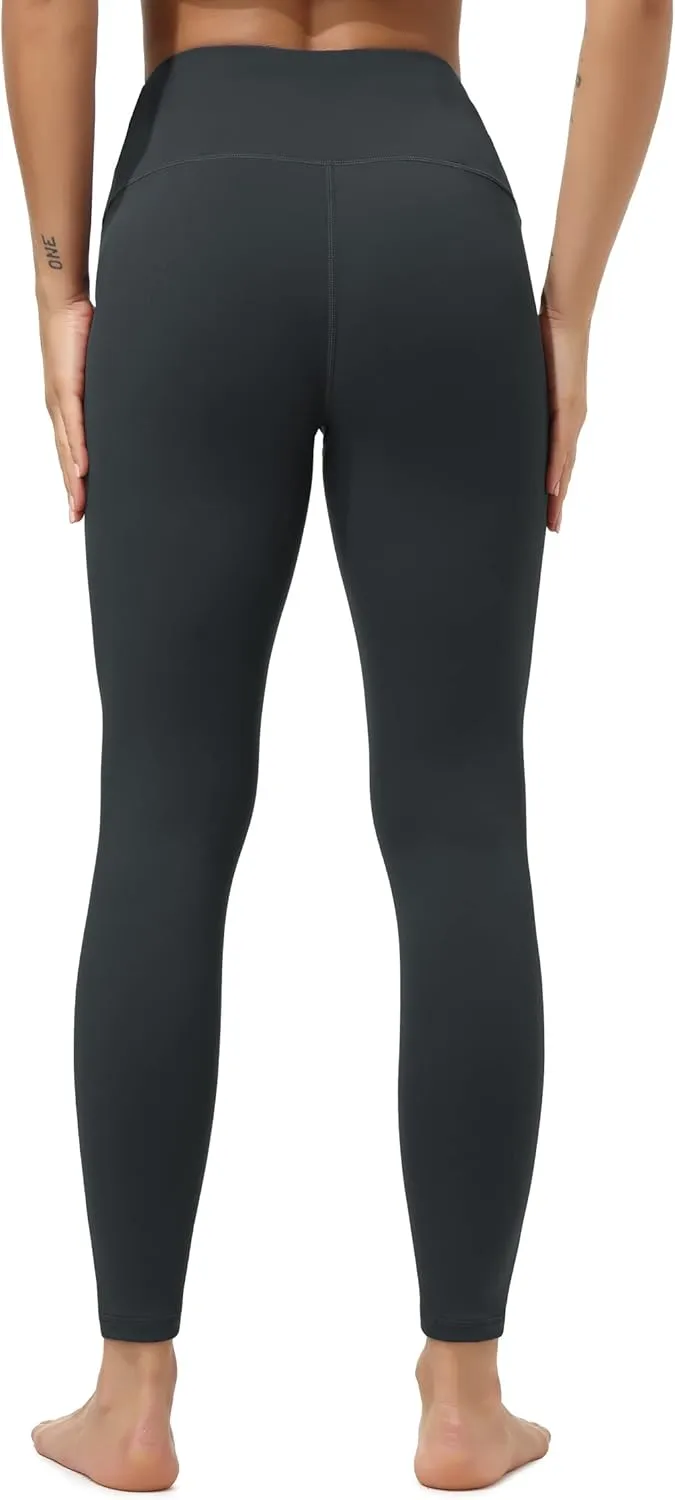 Dragon Fit Compression Yoga Pants with Inner Pockets in High Waist Athletic Pants Tummy Control Stretch Workout Yoga Legging