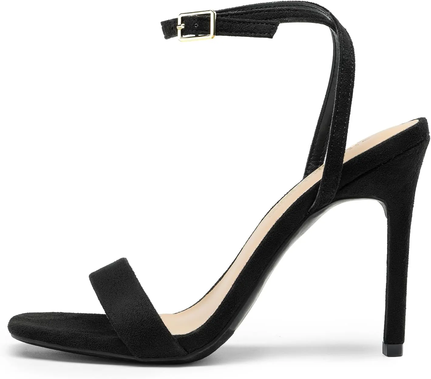DREAM PAIRS Women’s High Stilettos Open Square Toe Ankle Strap Heels Sexy Comfort Strappy Dress Shoes Wedding Bridal Pumps Sandals