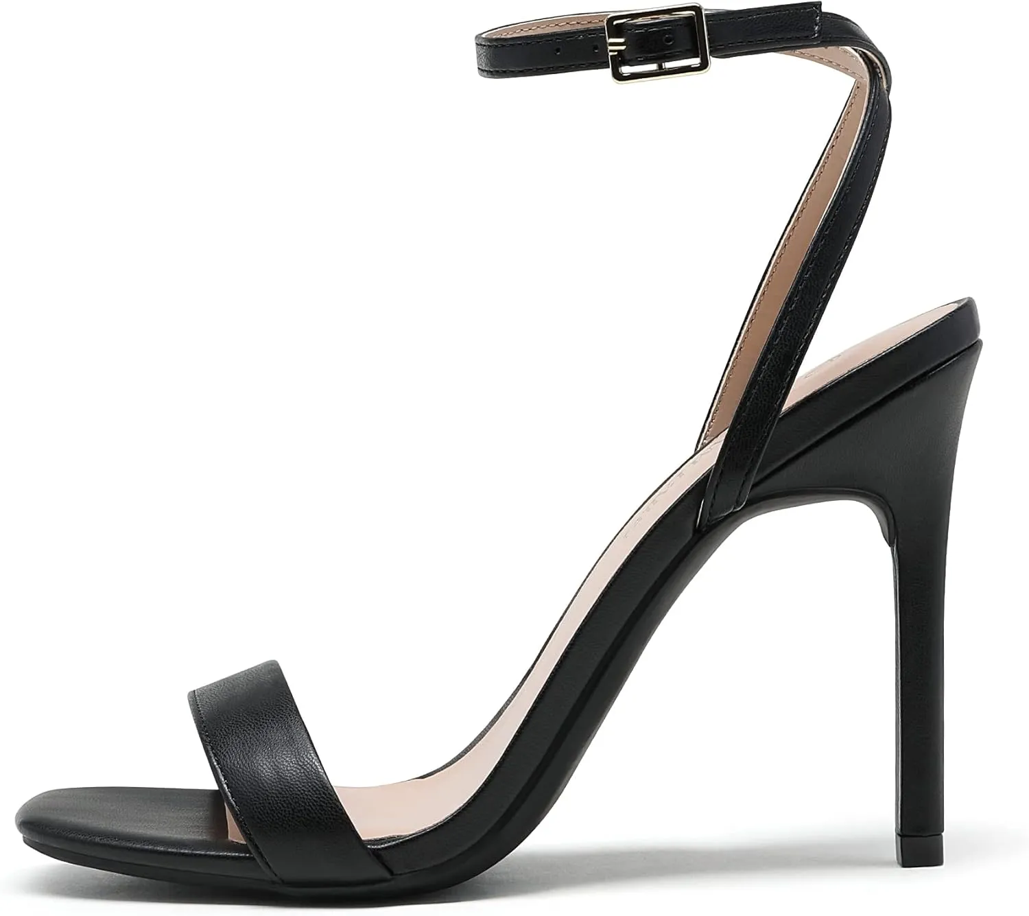 DREAM PAIRS Women’s High Stilettos Open Square Toe Ankle Strap Heels Sexy Comfort Strappy Dress Shoes Wedding Bridal Pumps Sandals