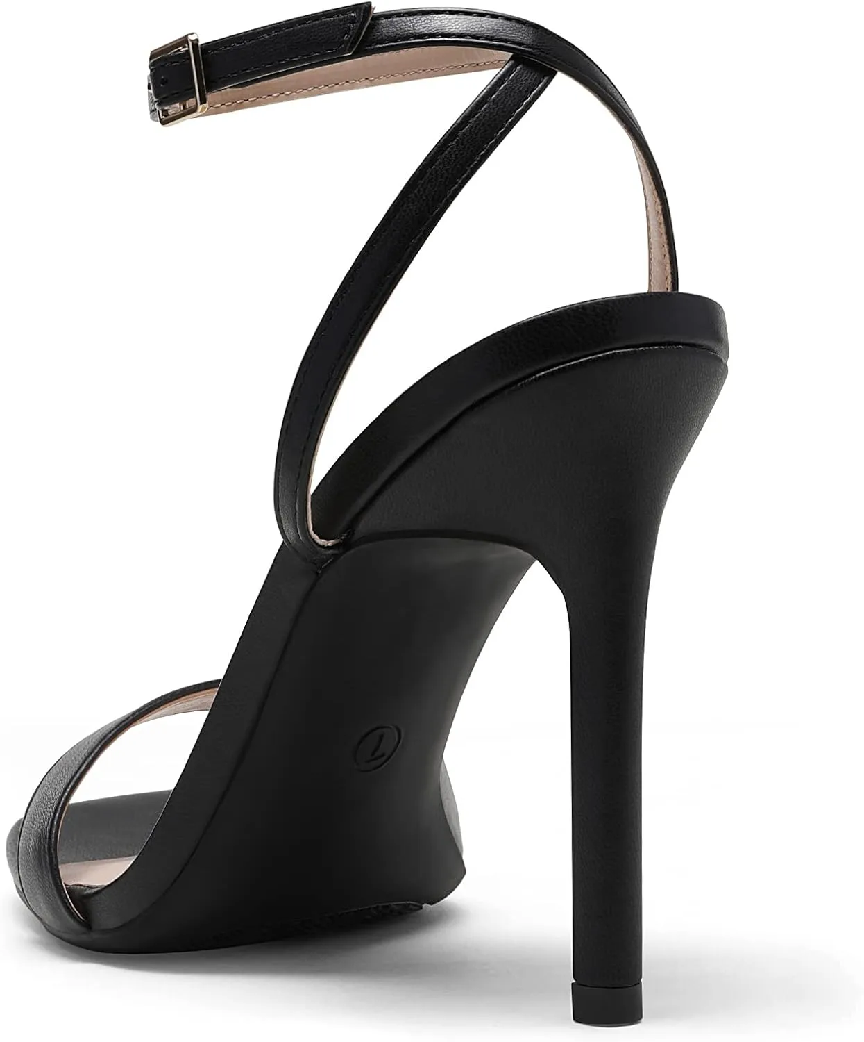 DREAM PAIRS Women’s High Stilettos Open Square Toe Ankle Strap Heels Sexy Comfort Strappy Dress Shoes Wedding Bridal Pumps Sandals