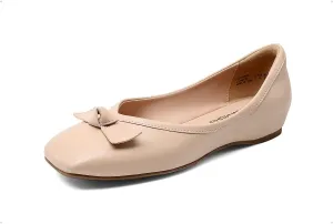 DREAM PAIRS Women's Low Wedge Dressy Flats, Comfortable Square Toe Rhinestone Wedding Shoes