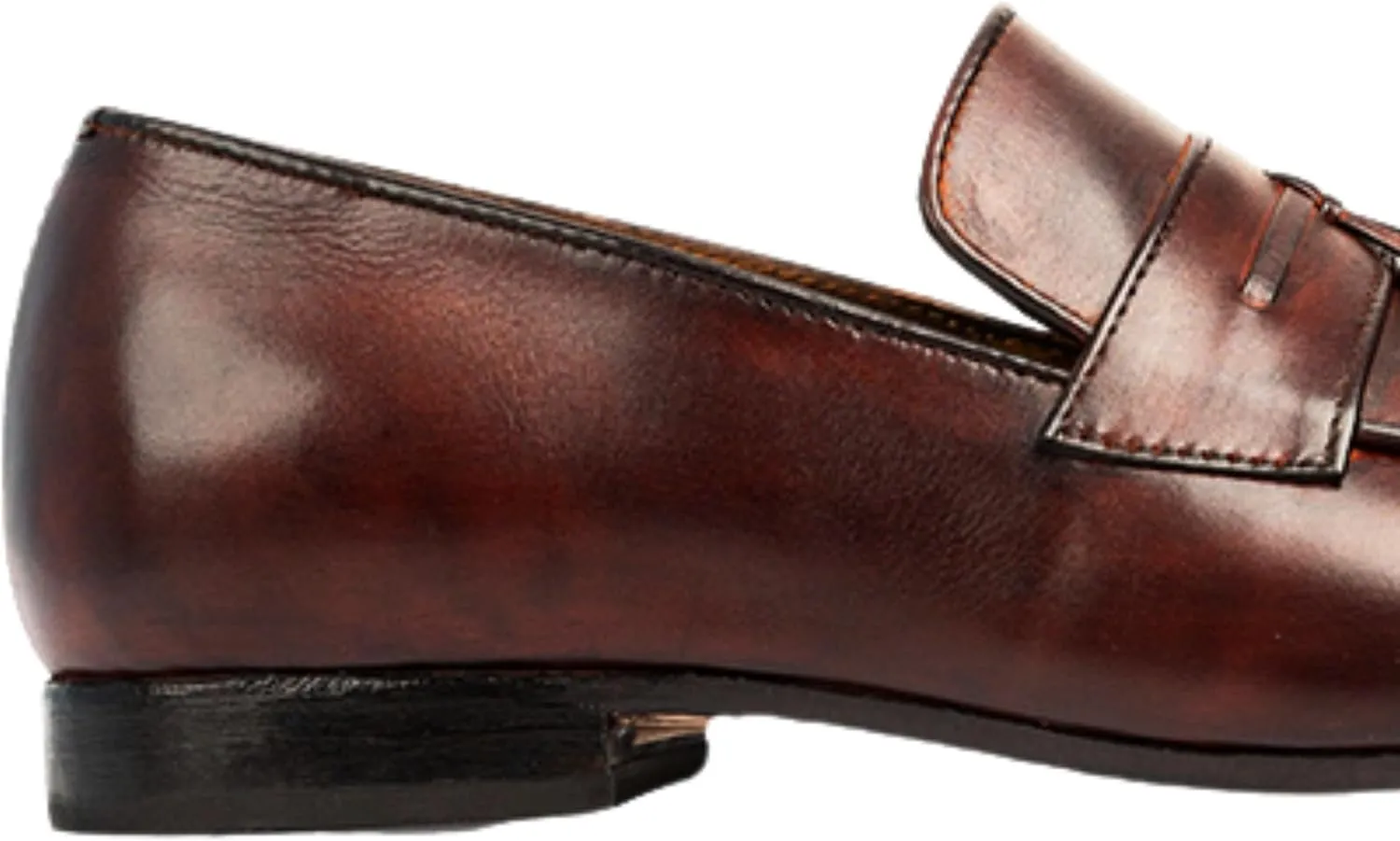 Dress Loafers for Men | Genuine Leather Penny Loafers Slip-On Comfortable Rubber Sole Tassel Design