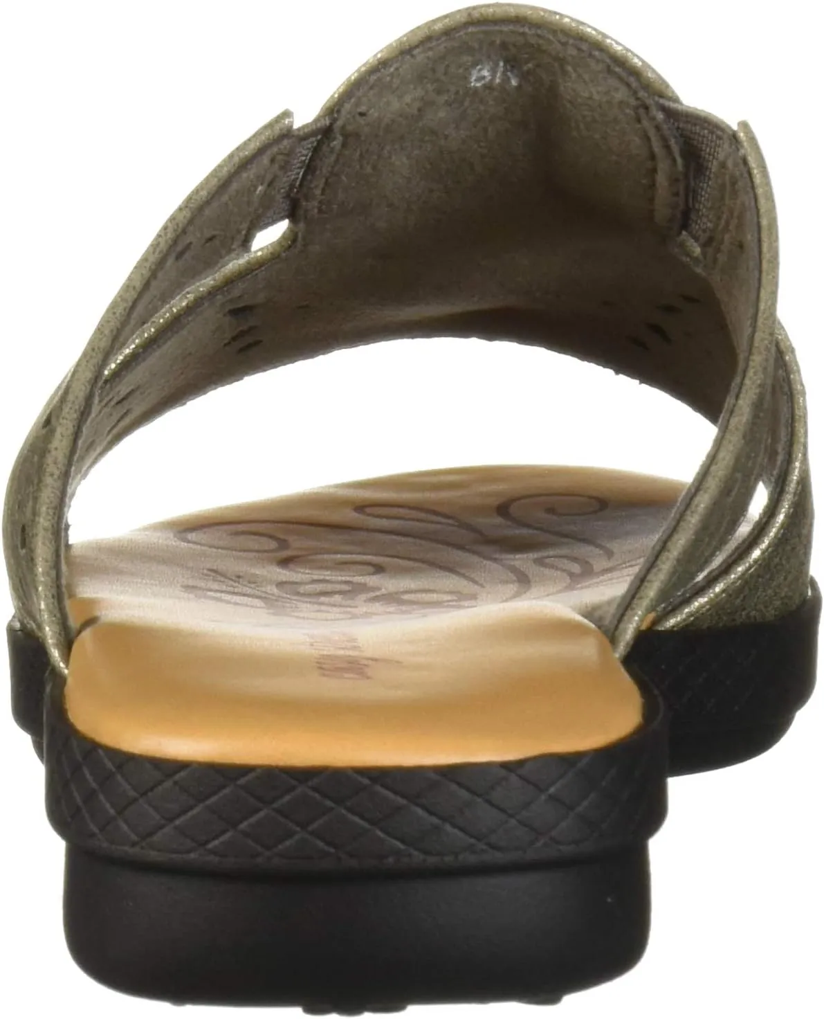 Easy Street Women's June Sandal with Ornament and Cutouts Slide