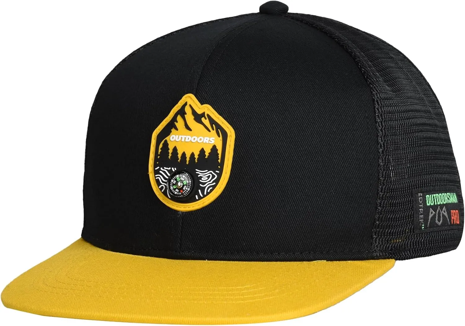 EDTREK Elite Youth Country Hat for Big Kids - Boys Snapback Hat with Flat Brim