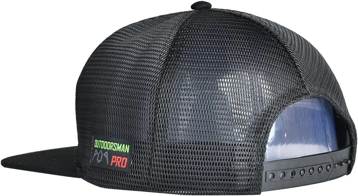 EDTREK Outdoorsman Pro 7-Panel Flat Brim Snapback Hat