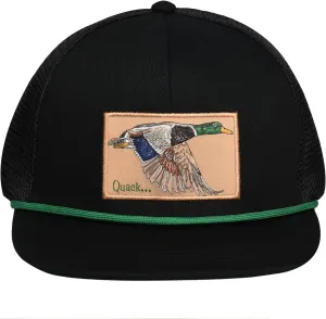 EDTREK Outdoorsman Pro Trucker Breathable Mesh Performance Cap - Flat Brim Snapback Hat