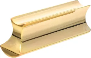 Electric Guitar Slide Bar Zinc Alloy Hawaii Guitar Slide Lightweight and Portable Intonation Tool for Bass Guitarists and Musicians Golden Finish