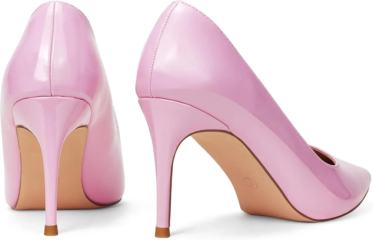 Elisabet Tang 3 in Classic Pointy Pull on Heeled Wedding Pumps - Comfortable Stiletto Closed Toe Dress Heels for Prom Work