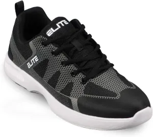 ELITE Men's Peak Bowling Shoes - 40% Lighter, Breathable Knitted Uppers, Universal Soles