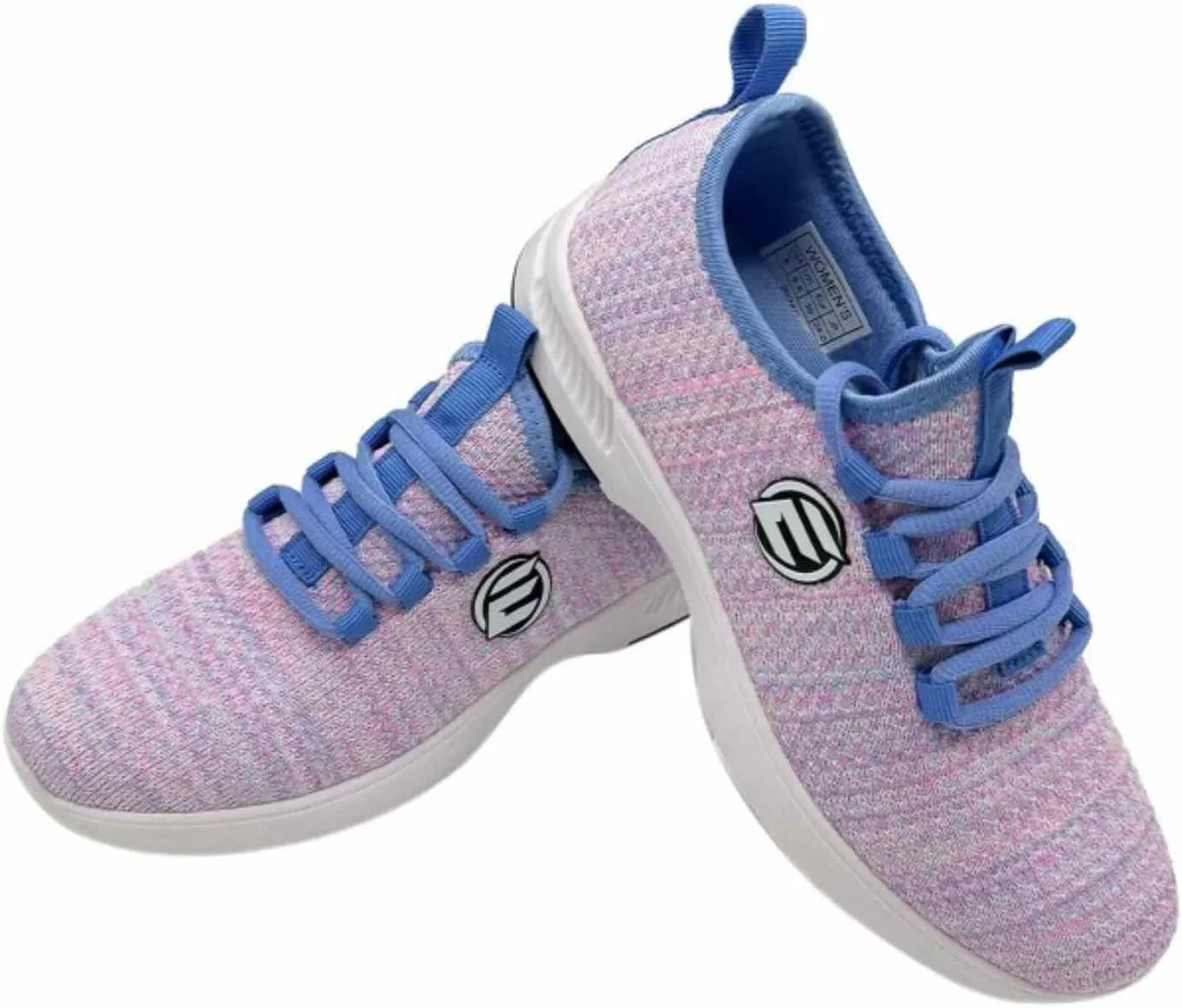 ELITE Women's Kona Slip-On Bowling Shoes - Lightweight Athletic, Breathable Knit, Universal Soles