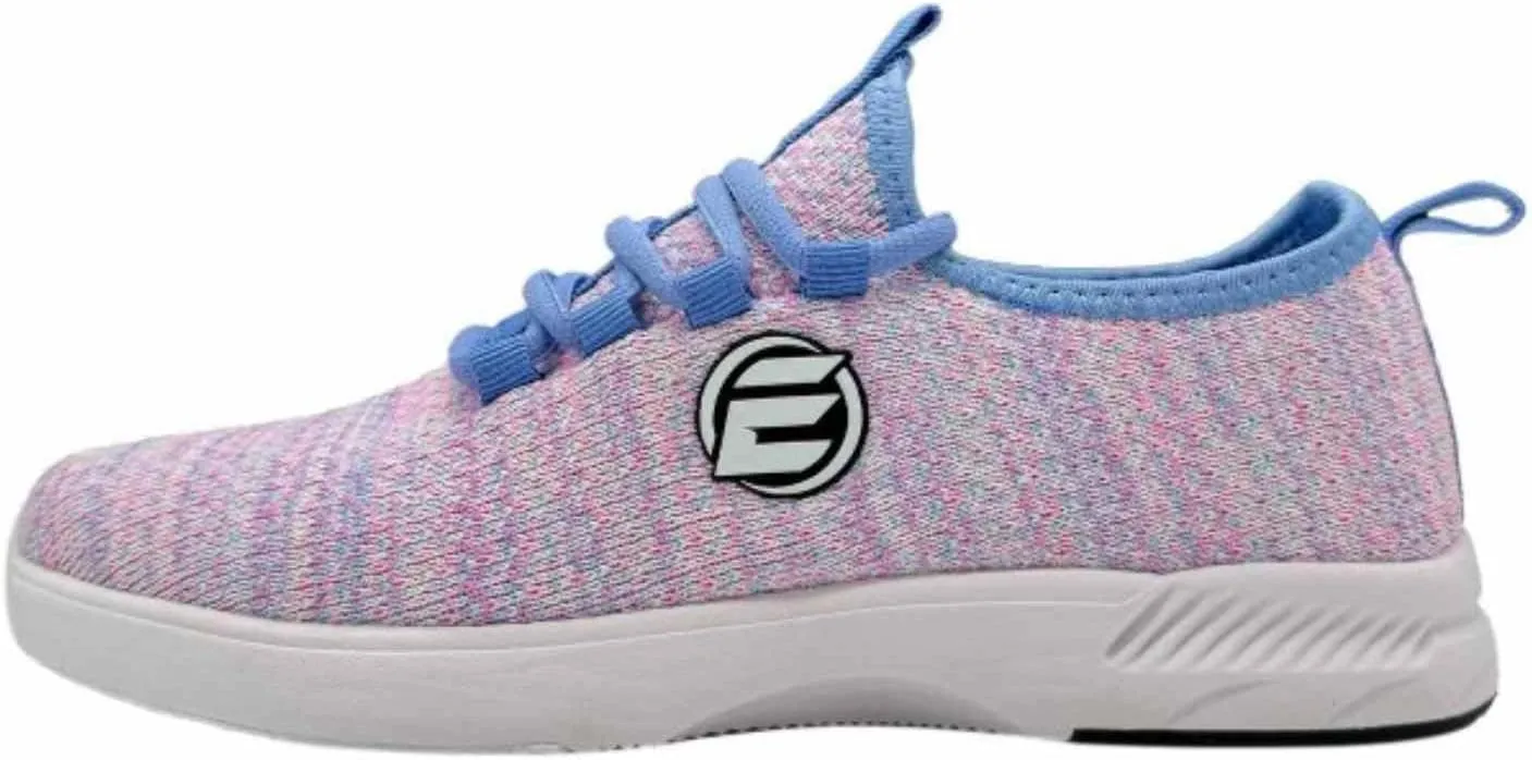 ELITE Women's Kona Slip-On Bowling Shoes - Lightweight Athletic, Breathable Knit, Universal Soles