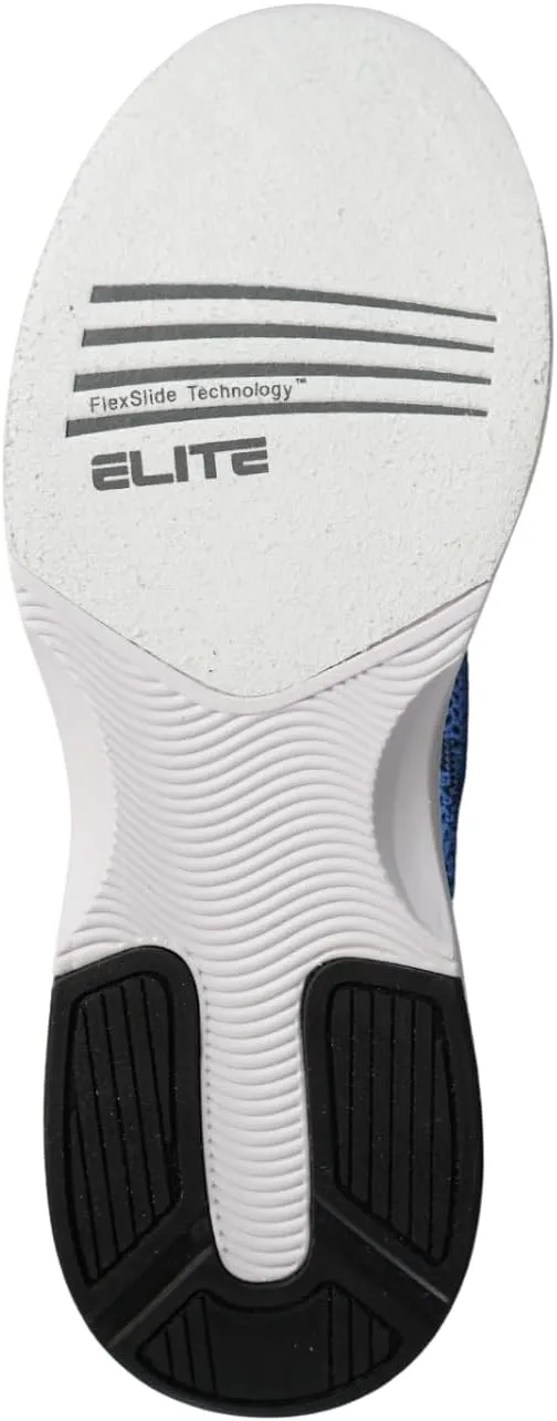 ELITE Women's Kona Slip-On Bowling Shoes - Lightweight Athletic, Breathable Knit, Universal Soles