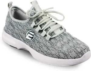 ELITE Women's Kona Slip-On Bowling Shoes - Lightweight Athletic, Breathable Knit, Universal Soles