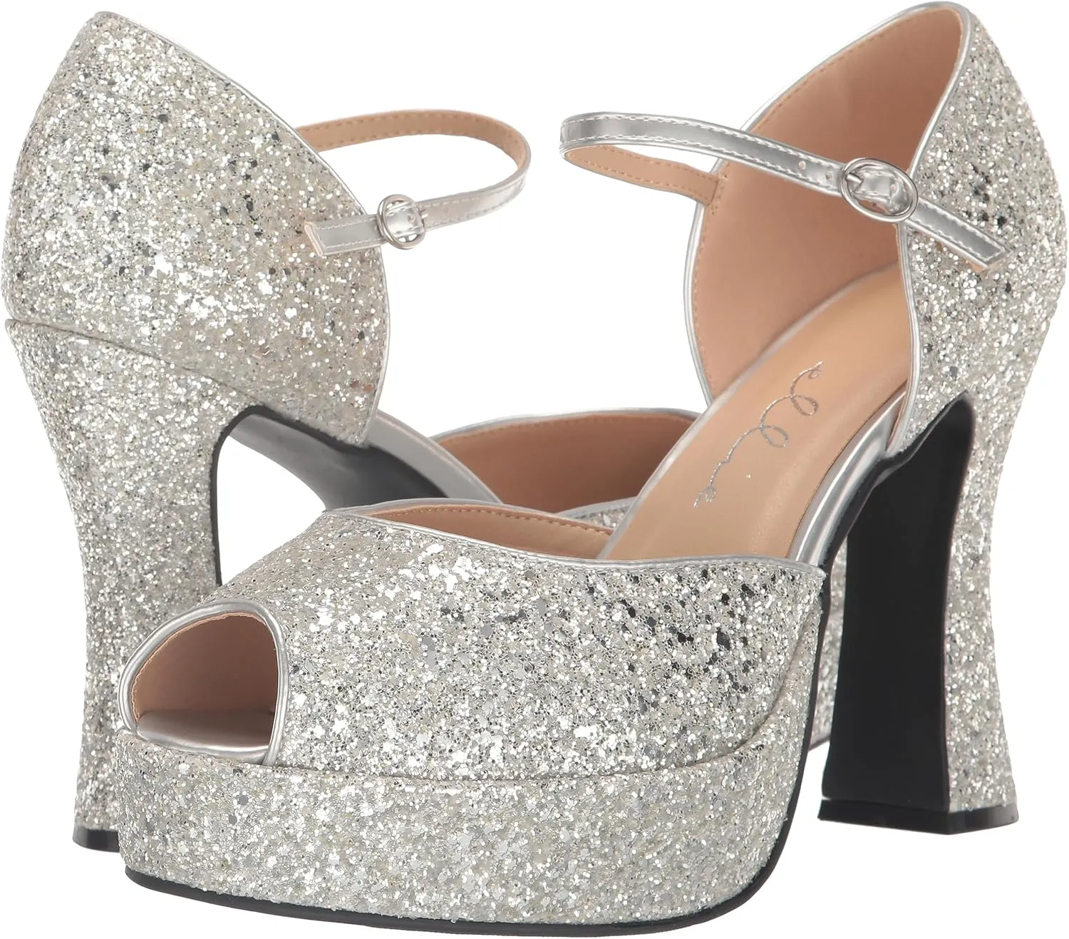Ellie Shoes Women's Glitter Sandal