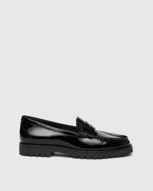 Ellis Loafer - Black Patent Leather